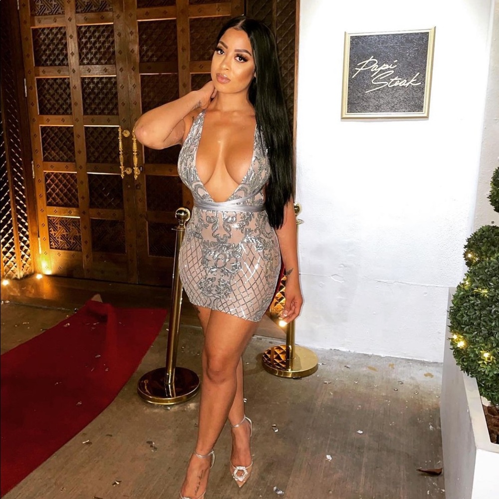 Silver dress